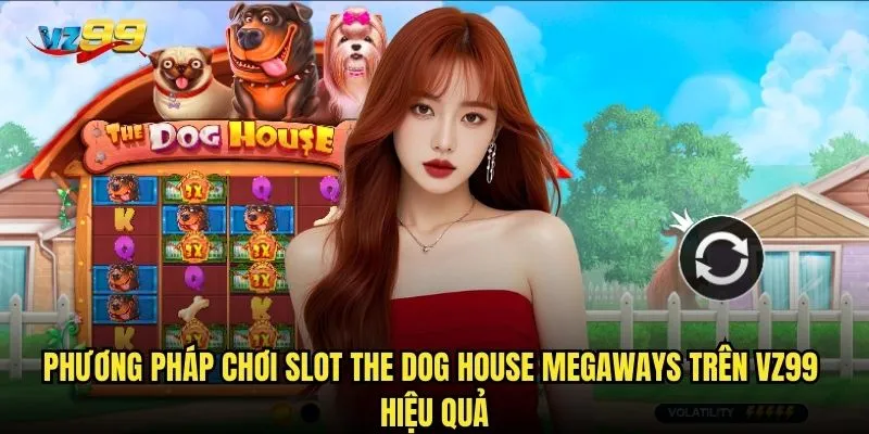 Phương pháp chơi Slot The Dog House Megaways trên vz99 hiệu quả
