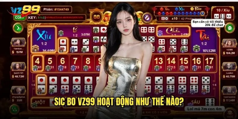 Sic Bo vz99 hoạt động như thế nào?