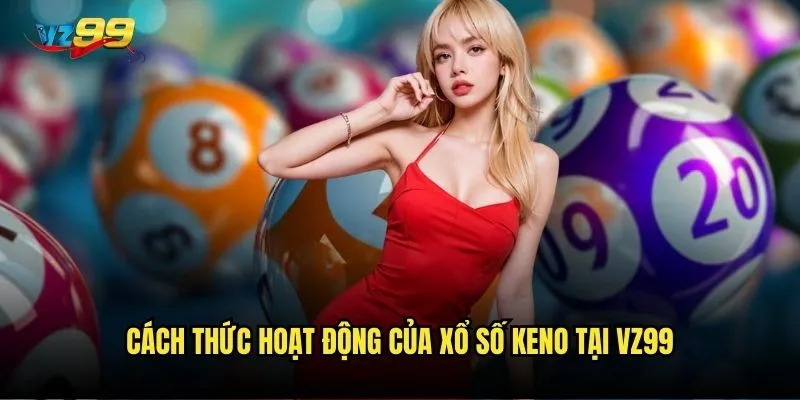 Cách thức hoạt động của xổ số keno tại vz99