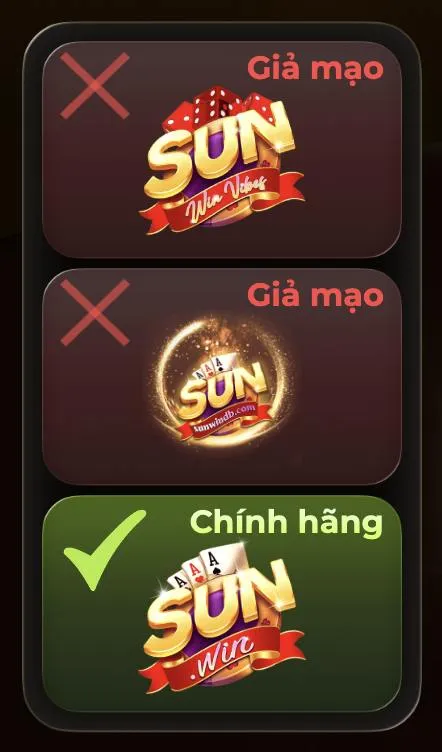 Cảnh báo: Sunwin thật chỉ có tại sun.win, tránh các bản sao 2 Tên miền sun.win được Sunwin công bố chính thức